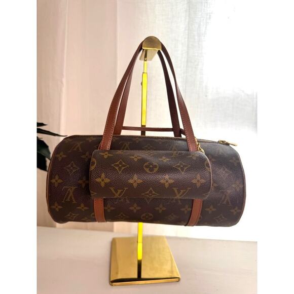 Louis Vuitton Vintage Monogram 2 Piece Papillon Set NO0030 Authentic CoA - Picture 1 of 13